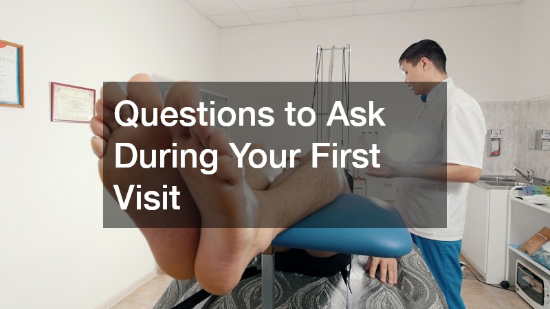 a chiropractor talking to a patient